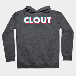 Clout Glitch White Hoodie